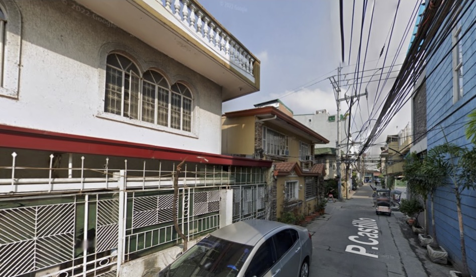 Street view facing north